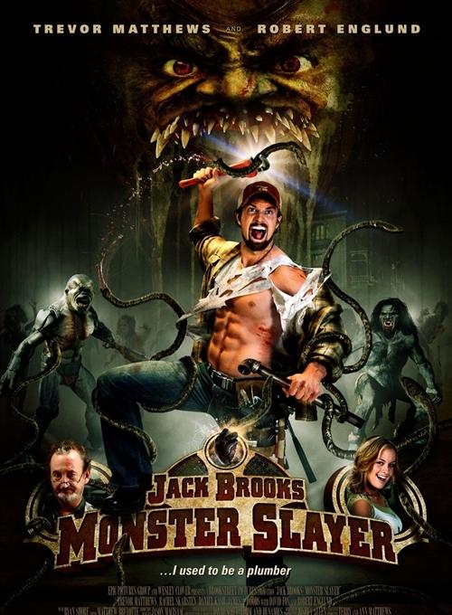 杰克·布鲁克斯之怪兽杀手海报