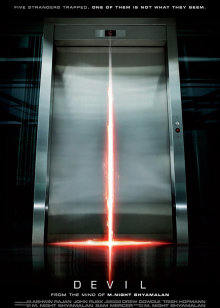 电梯里的恶魔海报