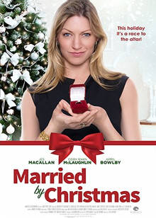 赶在圣诞节前的婚礼海报