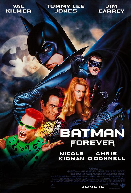蝙蝠侠3永远的蝙蝠侠海报